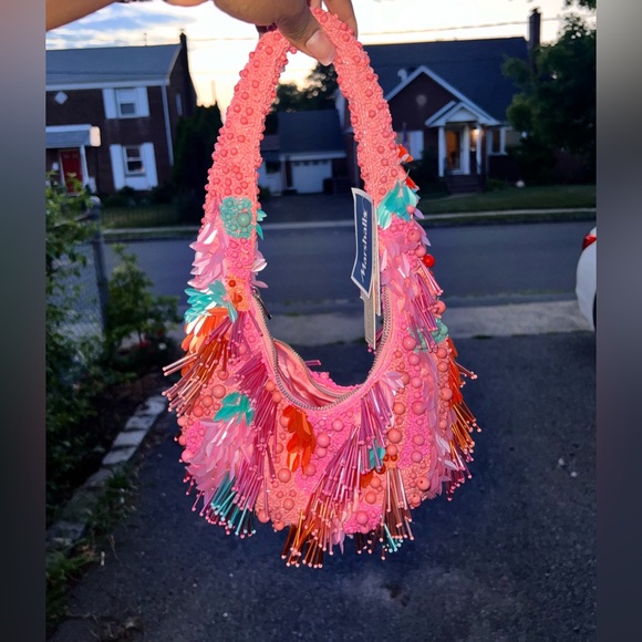 Viral Made in India Beaded Bag | New With Tags - Picture 1 of 2